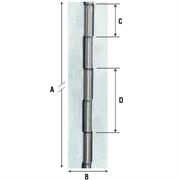 CERNIERE METRAGGIO DIAM. 4  40    ART.1200AL040PZ
