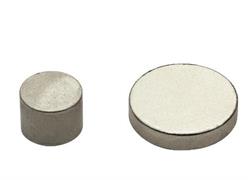 MAGNETE NDFEB NICHELATO D 14X5 MM COD.277.44