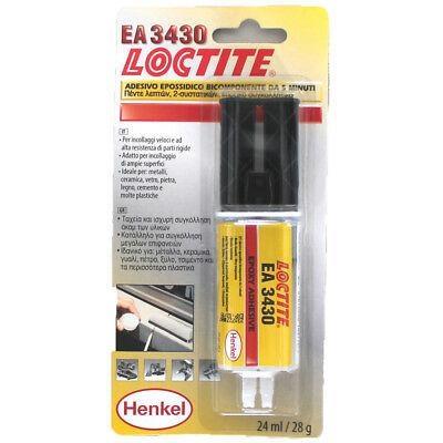 LOCTITE EA 3430 AeB RAPIDO, TENACE, ELEVATA TRASPARENZA DOPPIA SIRINGA 2