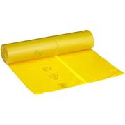 SACCHI IMMONDIZIA 090X120 SP0 07 GIALLO TRASP CF 010PZ