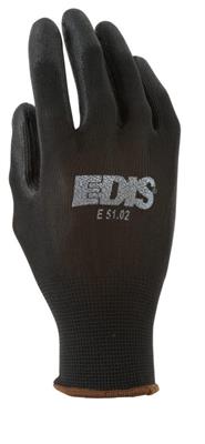 GUANTI EDIS E51.02/C TG.11 NERO PU