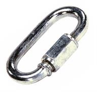 MAGLIA RAPIDA ZINCATA C/VITE 4 MM CONF. DA 100 PZ