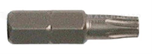 INSERTO TORX C/FORO ATT.1/4 C TH6 L.25 12289
