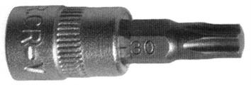 CHIAVE A BUSSOLA TORX ATT.1/4 TX10  L.35