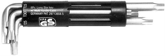 SERIE 8 CHIAVI TORXC/FORO SATINATE 903-5010