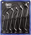 SERIE 6 CHIAVI POLIG.DOPPIA CURVA 75_ POLLICI BGS32105