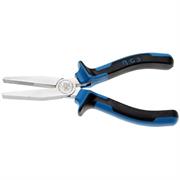 PINZA A PUNTE PIATTE L.160MM BLU-NERO BGS378