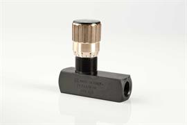 VALVOLE DI REGOLAZIONE UNIDIREZ. IN LINEA F-F D.1/4 FT1251/5-01-1/4