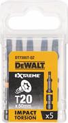 INSERTI PER AVVITATORI IMPACT TORSION EXTREME N.5 DT7395T-QZ