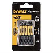 INSERTI PER AVVITATORI IMPACT TORSION EXTREME N.5 DT7398T-QZ