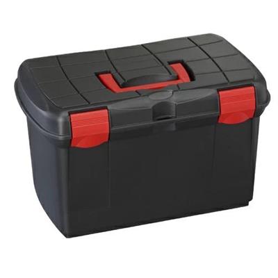POLYPROPYLENE TOOL BOX, 1 REMOVABLE TRAY, 2 LID COMPARTMENT