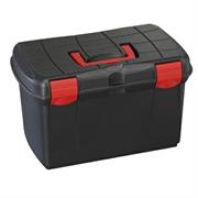 POLYPROPYLENE TOOL BOX, 1 REMOVABLE TRAY, 2 LID COMPARTMENT