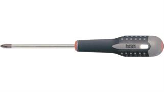 CACCIAVITE POZIDRIV ERGO CON PRESA IN GOMMA, PZ1 X 27 X 75 MM COD.BE-881