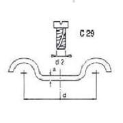DROPSA - FISSATUBO-PER 2 TUBI D6 ART.0111202