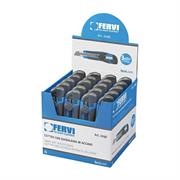 CUTTER CON GUIDALAMA IN ACCIAIO, LAME DI RICAMBIO INCLUSE 0096