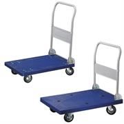 CARRELLO CON PIATTAFORMA IN PVC C150