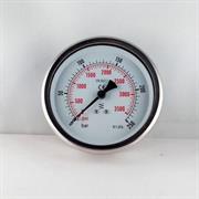 MANOMETRO DN100 ATT.RAD.1/2  0-250MBAR