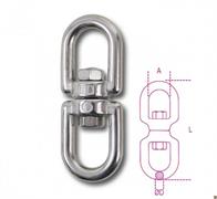 GIRELLI OCCHIO/FORCELLA M8 INOX AISI 316