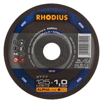 DISCHI XT77 RHODIUS 115X1,0 T.ACC.