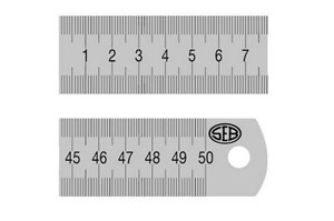 RIGA SEMIRIGIDA INOX MM1000 COD.2680.1000
