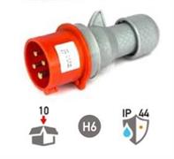 SPINA CEE ROSSA 32A 3P+T 6H 380-415V IP44 COD.00668