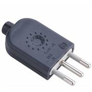 SPINA 10A  2P+T 250V NERA  COD.00802