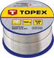 TOPEX - FILO DI STAGNO PER SALDATORE, 60% SN, 1,5MM DIAM, 100 G