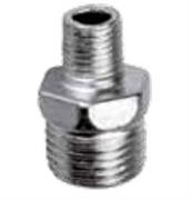 NIPPLES DOPPIA VITE ACC.ZINC. 1/2 X 3/8 ART.5815