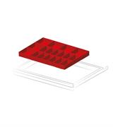 SET MATERIALE DI SEPARAZIONE PER CASSETTI ALTEZZA FRONTALE 75 MM-EH36X27