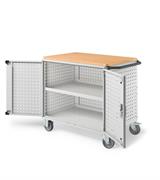 CARRELLO CLEVER LARGE SMONTATO CON RUOTE - L1030 P655 A868 - COLORE: GRI
