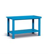 BANCO WORK SMONTATO CON PIANO IN ACCIAIO - L1507 P704 A887 - COLORE: BLU