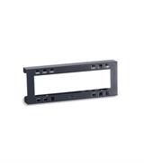 SUPPORTO MULTIPRESA A 4 SCOMPARTI - L249 P32 A92 - COLORE: GRIGIO ANTRAC