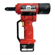 RIV750-RIVETTATRICE BATTERIA LITIO 14,4V 1,3AH X RIVETTI FINO D.4,8 RIV7