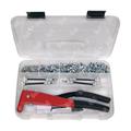 RIV901C - KIT RIVETTATRICE PER INSERTI CON INSERTI M3-M4-M5 IN ACCIA 368