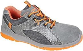 SNEAKERS MONZA PELLE/MESH S1P GREY 42 ART.7313G 42